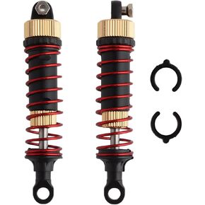 2 PCS 30-ZJ03 35-ZJ03 ألومنيوم سبيكة امتصاص الصدمات المجمعة الصدمات المعدنية ترقية الأجزاء الهواية ل 1:16 9130 9135 9137 9138 Q901 Q902 Q903 Q905 16889 CR-08 RC TRACK