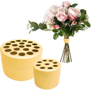 Spiral Ikebana Stem Holder, 2024 Spiral Stem Holder For Flowers, Set Of 2 Spiral Flower Stem Holder, Rust-Resistant Design, Diy Bouquet Twister Flower Floral Arrangement Holder For Vases (Clear S+L)