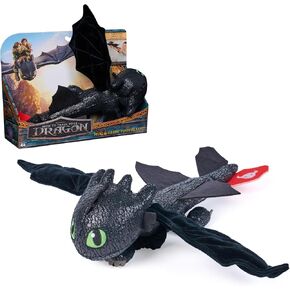 Dreamworks Dragons كيفية تدريب تنينك ، وعناق ولعب بلوش بلا أسنان ، و 12 بوصة محشوة بالحيوان ، وألعاب الأطفال للأولاد الذين تتراوح أعمارهم بين 4 وما فوق