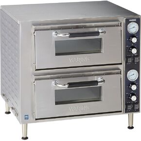 Waring WPO500 Commercial Single Pizza Oven, 34x34x23.5, Silver