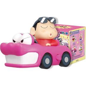 52TOYS Crayon Shinchan Dynamic Shin-Vibes, 1PC Action Figure Collectible Toy Kawaii Creative Gift Room Decor Desktop Decoration, Gift for Birthday Party
