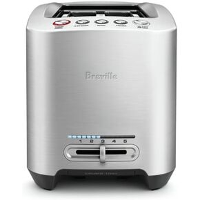 Breville BTA820XL Die-Cast 2-Slice Smart Toaster, Brushed Stainless Steel