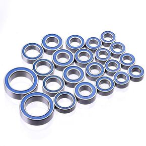 Rubber Sealed Precision Ball Bearings Kit for 1/18 TRX4-M K10 F150 Defender Bronco RC Truck Upgrades Replace Parts