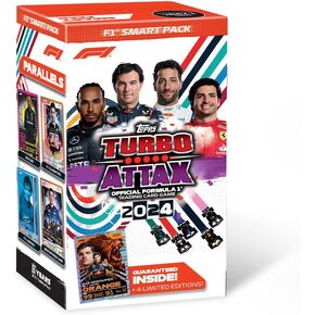 Topps F1 Turbo Attax 2024 Trading and Collible Card Game Pack Smart