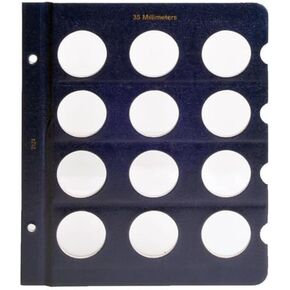 Whitman Blank Page for Whitman Classic Albums - 28mm Coins