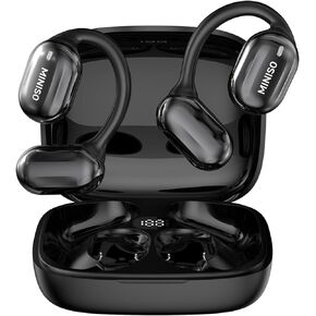 MINISO MS162 AI Language Translation Translation Time Time ، 3 in 1 Translator Arebuds for 135 Language & Escents ، Fit IOS & Android ، Bluetooth 5.4 Translation Headphones with App to Travel Business Learning