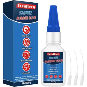 Super Glue 30 g*2, Superglue All Purpose, Instant Glue with Anti-Clog Cap, StronClear Superglue for Plastic, Glass, Ceramic, Metal, Wood, DIY, Precise Repair, Waterproof, Heat-Resistant in Kuwait