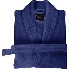 Marquess Men's Robe Cotton Bathrobe for Men,Long Towel Bathrobe Absorbent Robe for Men,Luxury Soft Terry Cloth Bathrobe
