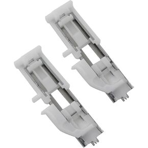 XGNG 2pcs Plastic Locking Eyelet Presser Foot Grommet Foot Sewing Machine Presser Foot Metal White Multifunctional Sewing Machine Accessories