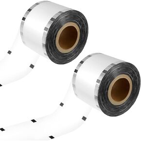 4 Rolls Cup Sealing Film Clear Tea Cup Sealer Film for Sealer Machine Plastic PP Paper Cups, Seals 90-105 mm 12800 Cups in Total