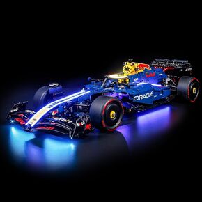Briksmax Light Kit for LEGO-42206 Oracle Red Bull Racing RB20 F1 Car-Lading متوافقة مع مجموعة Lego Technic Building-لا تشمل مجموعة LEGO