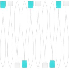10 PCS Punch Needle Threader Long Threader for Embroidery Punch Needle Kit Stitching Needle Threader Sewing Accessories for Cross Stitch DIY Sewing Craft Work