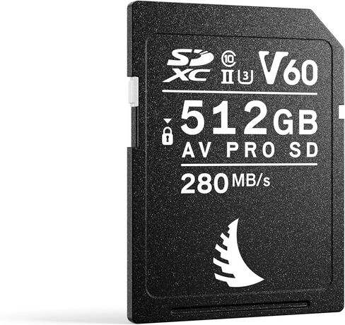 اينجل بيرد بطاقة SD ايه في برو MK2 - V60-512 GB - SDXC UHS-II - بطاقة SD - لـ 4K - للصور والفيديو in Kuwait