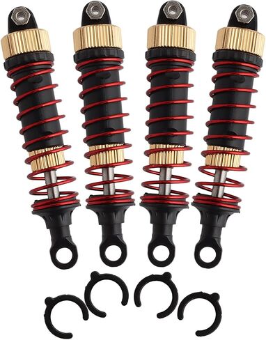 2 PCS 30-ZJ03 35-ZJ03 ألومنيوم سبيكة امتصاص الصدمات المجمعة الصدمات المعدنية ترقية الأجزاء الهواية ل 1:16 9130 9135 9137 9138 Q901 Q902 Q903 Q905 16889 CR-08 RC TRACK in Kuwait