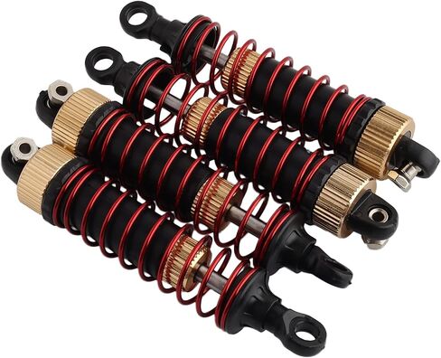 2 PCS 30-ZJ03 35-ZJ03 ألومنيوم سبيكة امتصاص الصدمات المجمعة الصدمات المعدنية ترقية الأجزاء الهواية ل 1:16 9130 9135 9137 9138 Q901 Q902 Q903 Q905 16889 CR-08 RC TRACK in Kuwait