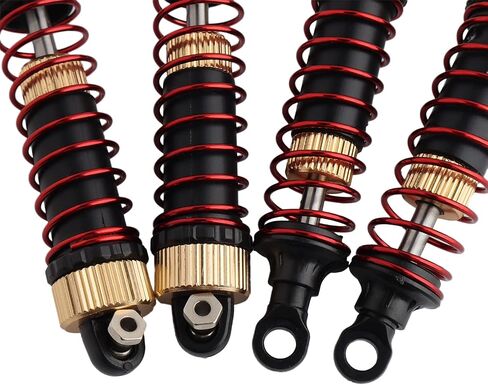 2 PCS 30-ZJ03 35-ZJ03 ألومنيوم سبيكة امتصاص الصدمات المجمعة الصدمات المعدنية ترقية الأجزاء الهواية ل 1:16 9130 9135 9137 9138 Q901 Q902 Q903 Q905 16889 CR-08 RC TRACK in Kuwait