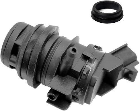 Windshield Washer Pump w/Grommet Replacement for Ford Escape, Focus, F150, F350, Mazda B2300, B2500 Mercury Monterey, Mariner Replaces OEM 7R33-17664-DA, 7L8Z-17664-A, F6SZ-17664-A in Saudi Arabia