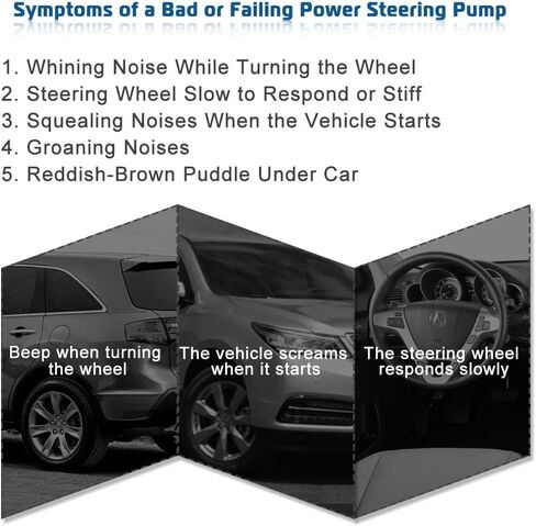 Power Steering Pump 21-120 Replacement For Mercedes-Benz GL450 4.6L 4.7L, GL550 5.5L, ML350 3.0L 3.5L, ML550 5.5L, R350 3.5L, CL550, E350, E550, S550, CLS550 Power Assist Pump in Saudi Arabia