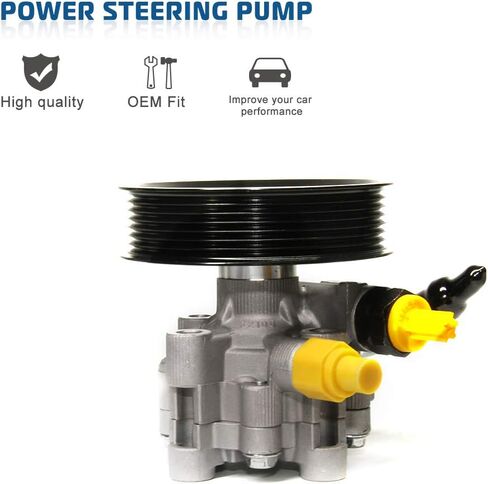 Power Steering Pump 21-120 Replacement For Mercedes-Benz GL450 4.6L 4.7L, GL550 5.5L, ML350 3.0L 3.5L, ML550 5.5L, R350 3.5L, CL550, E350, E550, S550, CLS550 Power Assist Pump in Saudi Arabia