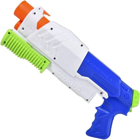 Nerf Super Soaker Scatter Blast Water Blaster, 5 Streams of Water, Pump Action, Kids Outdoor Water Toy, Gifts for 6 Year Old Boys & Girls in Kuwait