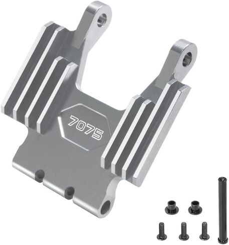 هيكل Crash Aluminium 7075 Radiator متماثل لـ 1/4 LOSI Progenso-MX دراجة نارية LOS06002 LOS06000T1 LOS06000T2 ، ترقية RTR دعم مقعد الصنبور الأمامي لـ LOSI 1/4 دراجة نارية (أسود) in Kuwait