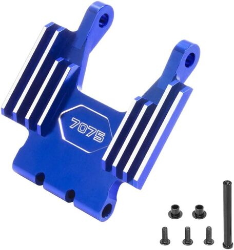 هيكل Crash Aluminium 7075 Radiator متماثل لـ 1/4 LOSI Progenso-MX دراجة نارية LOS06002 LOS06000T1 LOS06000T2 ، ترقية RTR دعم مقعد الصنبور الأمامي لـ LOSI 1/4 دراجة نارية (أسود) in Kuwait