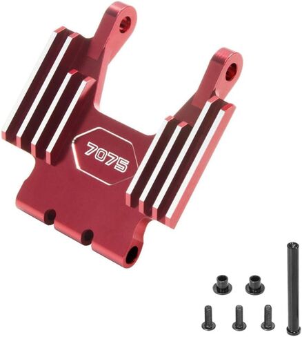 هيكل Crash Aluminium 7075 Radiator متماثل لـ 1/4 LOSI Progenso-MX دراجة نارية LOS06002 LOS06000T1 LOS06000T2 ، ترقية RTR دعم مقعد الصنبور الأمامي لـ LOSI 1/4 دراجة نارية (أسود) in Kuwait