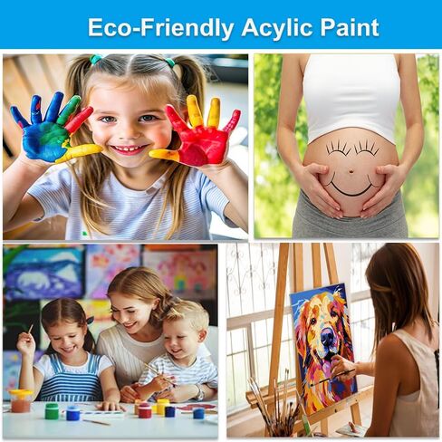 Artunion Colorful Golden Retriever Paint بأرقام للبالغين ، طلاء الكلاب من قبل مجموعات الأرقام ، الطلاء الزيت DIY من مجموعات الأرقام على Canvas Arts Craft for Home Wall Decor in Kuwait