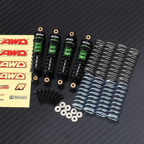 Rcawd Granite Typhon Mojave grom assorber و 3 أنواع من الينابيع الصلابة ، من أجل Arrma 1/18 1/14 1/16 RC الصدمات الخلفية الأمامية Part #Ara330806 Green in Kuwait