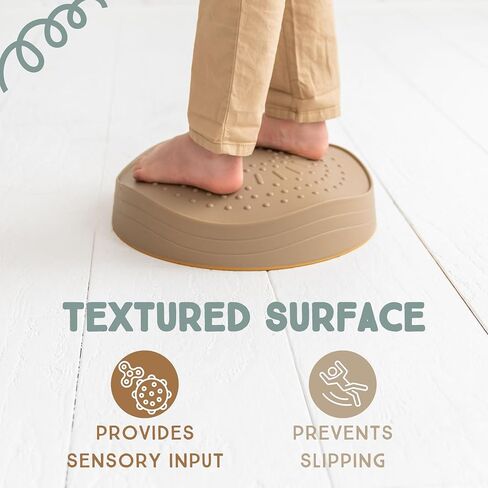 Bouncee Kids Balance Stones - 6 Pack Sensory Stepping Stones Toy Helps Toddler Balance in Saudi Arabia