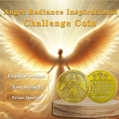 Fruit of The Spirit Challenge Coin, Christ Inspirational Galatians 5:22-23 Jesus Religious Token, Good Luck Tree of Virtues Spiritual Growth, Christ Bible Verse Gifts for Friends Family in Kuwait