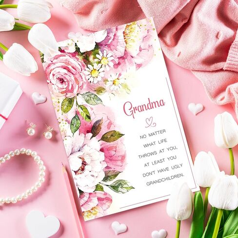 بطاقة عيد أم مضحكة لأمي ، هدايا عيد الأم سعيد من ابن الابن ، بطاقة عيد ميلاد أمي الفكاهة ، هدايا عيد ميلاد الأمهات للنساء لها in Kuwait