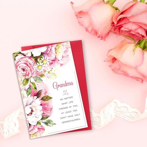 بطاقة عيد أم مضحكة لأمي ، هدايا عيد الأم سعيد من ابن الابن ، بطاقة عيد ميلاد أمي الفكاهة ، هدايا عيد ميلاد الأمهات للنساء لها in Kuwait