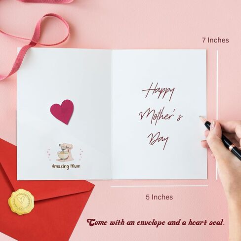 بطاقة عيد الأم المضحكة ، الأمهات الطيبة الأمهات العظيمة ، الفكاهة خففت بطاقة عيد الأم سعيد مع الأظرف ، شكرا لك ، بطاقة عيد ميلاد لأمي ، الابن in Kuwait