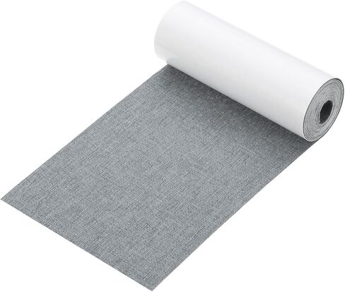 PATIKIL 70x6.2 Inch Linen Repair Tape, Repair Fabric Patch Self Adhesive Couch Patch Line Repair Patch for Furniture Sofa Car Seats Office Chairs, Dark Blue in Saudi Arabia
