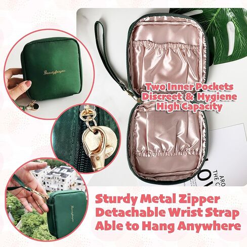 Essential Period Kit for Girls | MultipieYo First Period kit for Girls 10-12 | Period Bags for Teen Girls for School | First Period Gift with Sanitary Pad Storage Bag, Wipes, Period Tracker and More in Kuwait