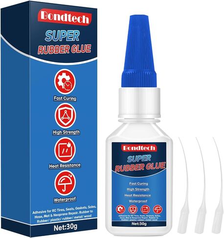 Super Glue 30 g*2, Superglue All Purpose, Instant Glue with Anti-Clog Cap, StronClear Superglue for Plastic, Glass, Ceramic, Metal, Wood, DIY, Precise Repair, Waterproof, Heat-Resistant in Kuwait
