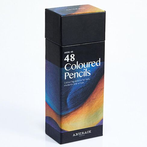 Colored Pencils - 48 Colors Art Drawing Pencils for Adult Coloring Books in Kuwait