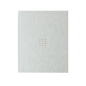 IPPINKA Artist Sketchbook - Thick Drawing Paper with Fabric Hardcover - 64 Sheets - Large - 8 x 10 in