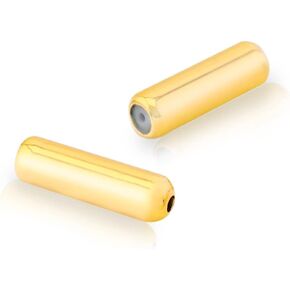 50 PCS Metal Brooch Pin Stick Packing Fabel Cap Cap Capper for Jewelry DIY accessories (Gold)