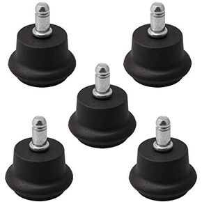 5pcs جرس ينزلق بيل المنزلق المنزلق المنزلق المنزلق ببديل المكتب كرسي براز دوارة العجلات إلى عجلات ثابتة ثابتة