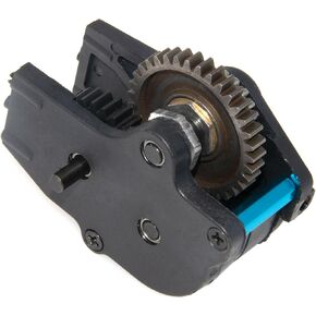 Center Transmission Gearbox Compatible with HSP 1/10 94188 Part Monster Truck Crawler RC Car Differential Gear Box Mount 08063 Plastic Steel Upgrade(Black)