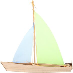 Artibetter Wood Sailbate Puzzle 3D Wooden Sailbat Assembly Sailclat Woodcraft Model Decor Decor Decor Model Sailing Ships for Kids Diy Crafts Ocean Temper Party Home Decoration ، 31x28cm