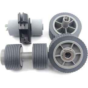 1SET Scanner Consumable Kit Pick Roller + Brake Roller Pickup Roller Separation Roller Compatible with Fujitsu fi-7600 fi-7700 fi-7700S fi-7460 fi-7480