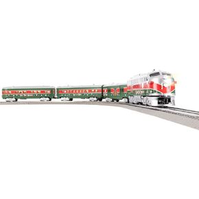 Lionel Sleigh Bell Limited Passenger LionChief 5.0 Electric O Gauge Train Set with Bluetooth & Remote
