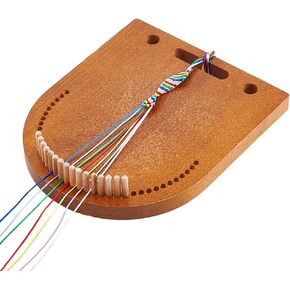 Benecreat Wooden Bracelet Maker ، مجموعة Make Bracelet للحياكة متعددة الأدوات ، أداة التوليف لصنع سوار الصداقة ومجوهرات DIY ، حرف معصم الصنع أداة لتجديل الأداة