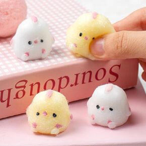 4pcs mini taba squishies squichy chick toy party favors for child