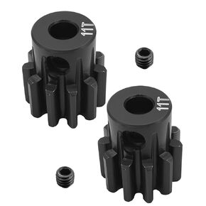 11T Motor Pinion Gear ملاءمة لـ Traxxas TRX4 TRX-4 TRX-6 RC Crawler Car Slash 4x4 ، 32P 32-PITCH PINION GEAR استبدال 6747 ، أجزاء ترقية الصلب المتصلب