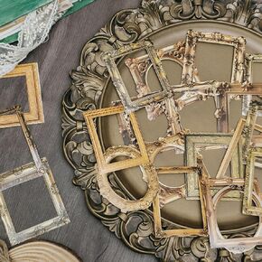 ملصقات زخرفية إطار عتيقة ، 200 PCS Scrapbooking Supplies للمجلات الرصاصة ، المخططين ، رسائل ، صنع ألبوم البطاقات ، فن الكولاج ، الحرف ، زجاجة ماء