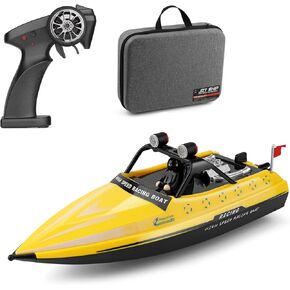 RC Boat ، WL917 RC BOAT 2.4GHZ BOOTS RC Jet Boat 16km/H RC Poat Gift for البالغين حزمة حقيبة تخزين البالغين